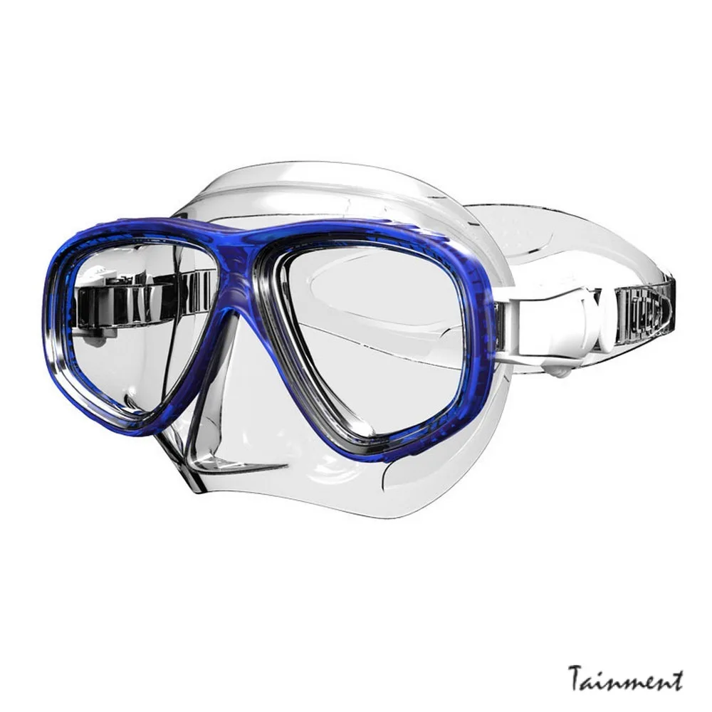 

Snorkeling Scuba Diving Mask Silicone Skirt Three-Lens Panoramic Dive Mask Swimming Diving Mask Goggles for Adults