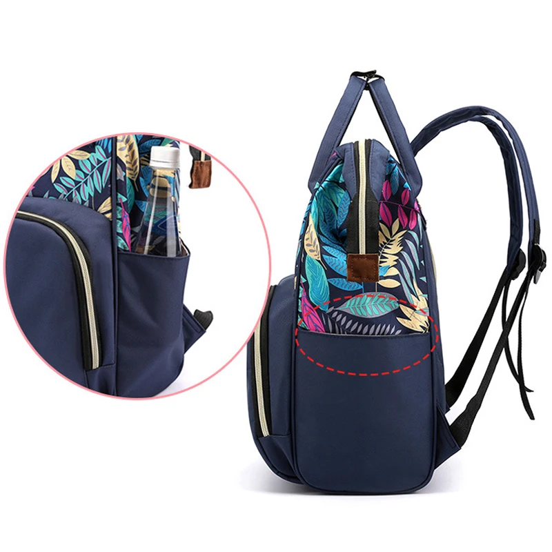 Новая модная большая сумка для подгузников QWZ мам Большая вместительная дорожная