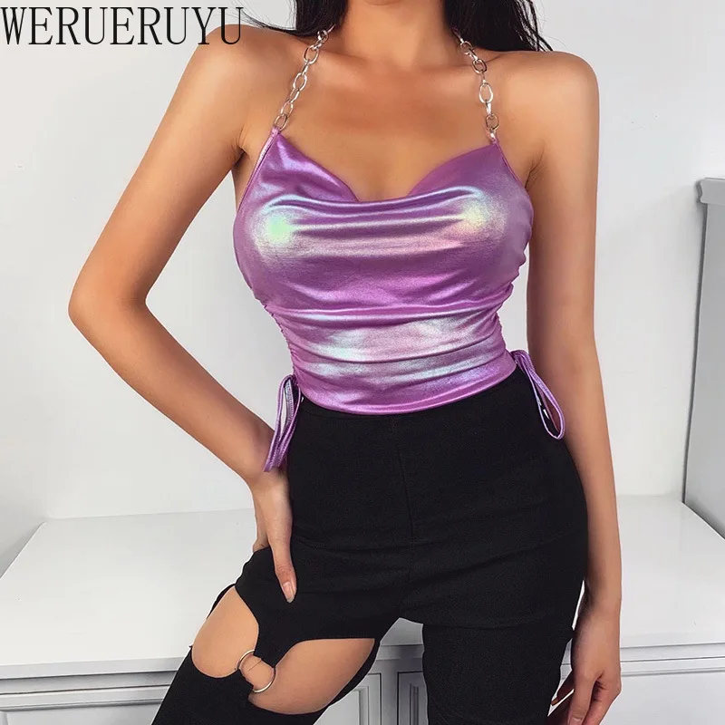 

Женская рубашка с открытой спиной, короткий топ на бретелях, лето 2021, корейская модная одежда, без рукавов, сексуальный женский жилет, укороч...