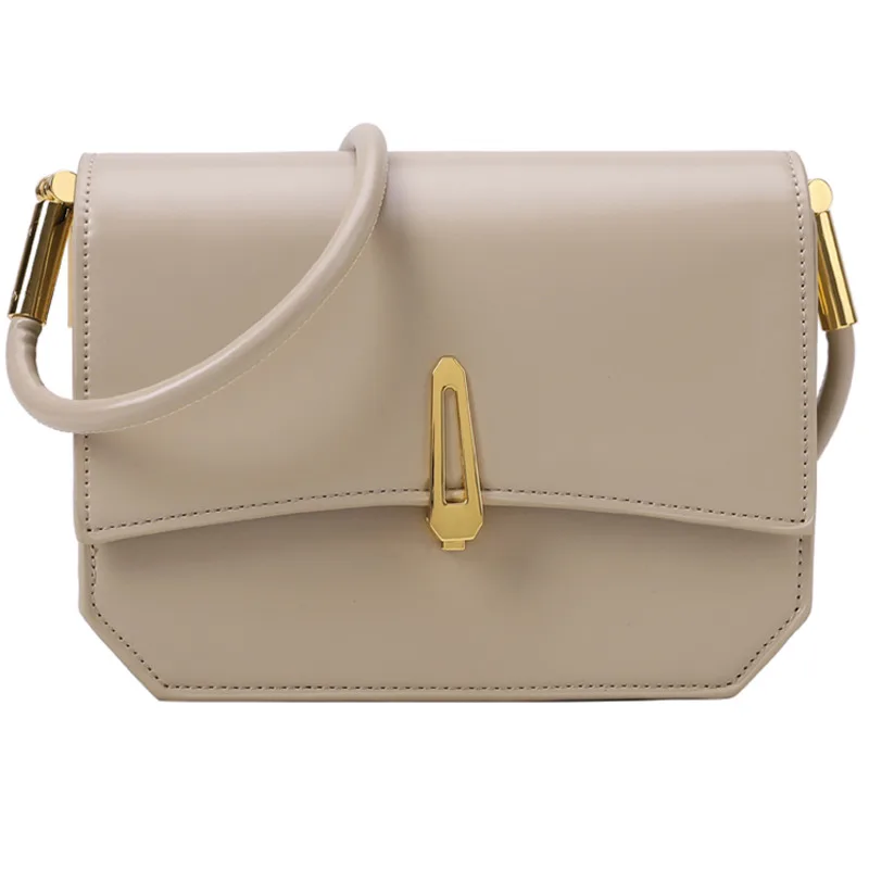 

[BXX] Simple Solid Color PU Leather Crossbody Bags For Women 2021 Summer Branded Shoulder Bag Handbags Trending Luxury Bag HU356