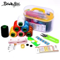 booksew sewing kits threader needle measure tape scissor crochet full set handmade sewing kit 46pcsset tool plastic storage box