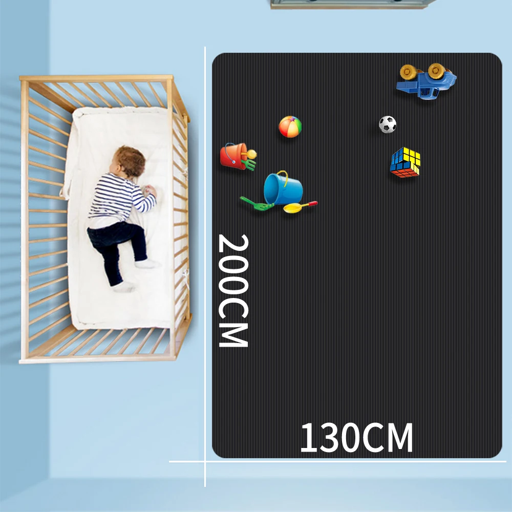 저렴한 200X120cm 요가매트 대형 안티 슬립 10mm 두꺼운 NBR 요가 매트, 휘트니스 체조 무술 훈련 매트 와이드, 휴대용 홈 체육관 스포츠 매트, 야외 피크닉 텐트 캠핑 매트, 층간소음 방음 놀이매트