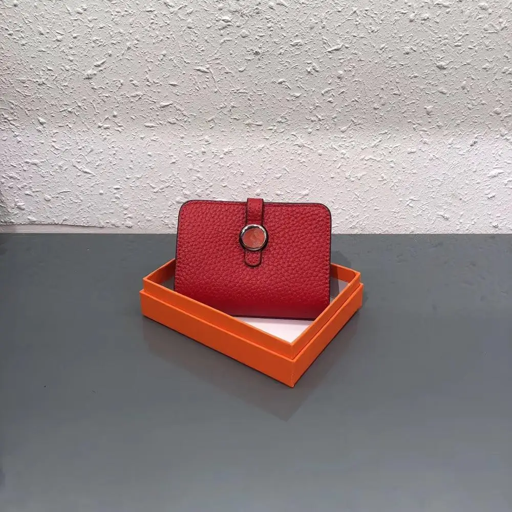 9 цветов кошельки из натуральной кожи модная маленькая сумка для денег Роскошный