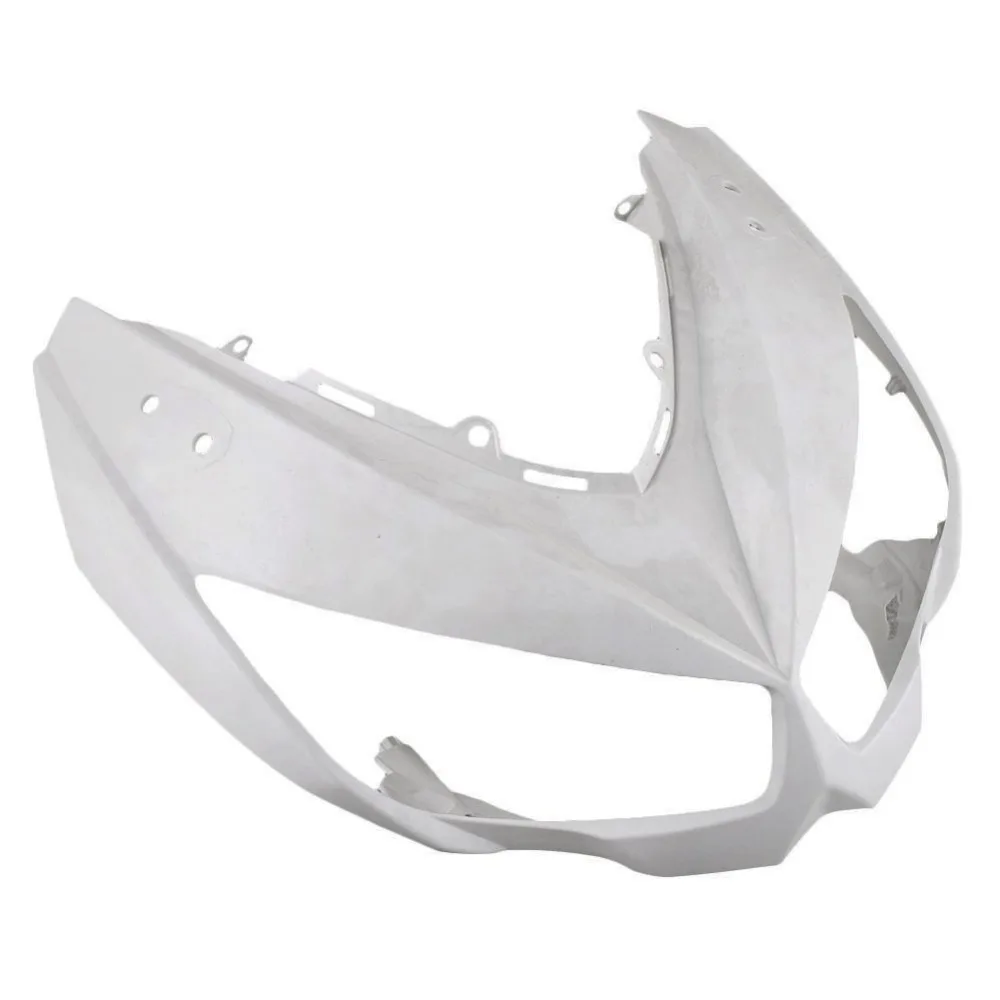 Неокрашенный Белый Мотоцикл Передний хомут нос обтекатель для Kawasaki Z1000SX 2010 2011 2012