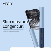 4d fiber mascara long eyelash silicone brush curving lengthening mascara waterproof longlasting makeup eye cosmetic