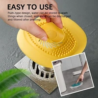 hair catcher bathroom stopper bathtub drain stopper kitchen sink filter shower trap accessories supplies silicone products home