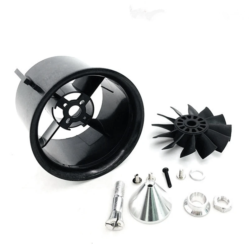 Радиоуправляемый Дрон Бесколлекторный двигатель вентилятора 70 мм 12 импеллер 4S