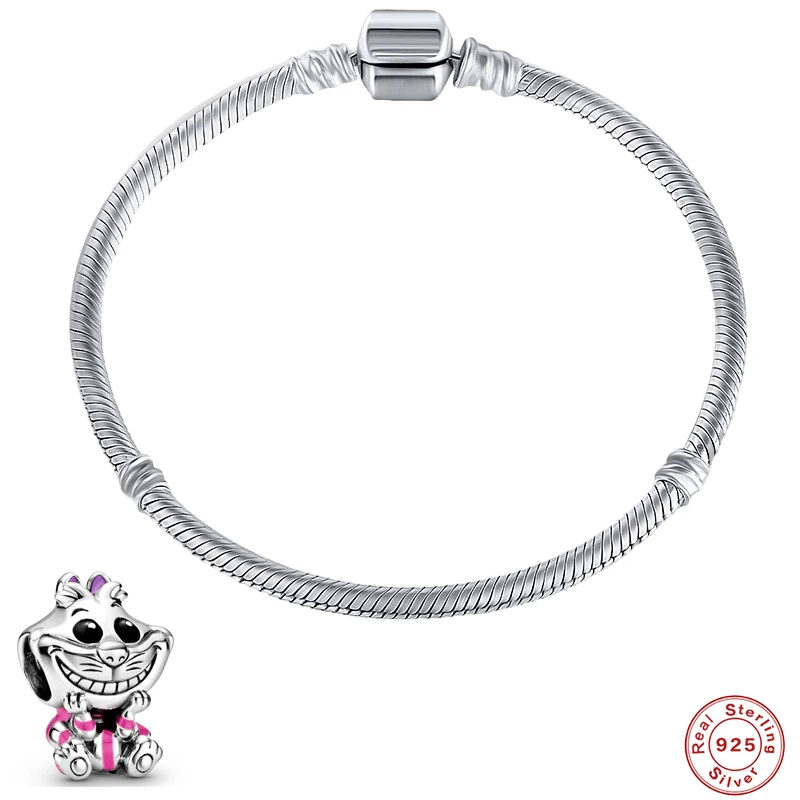 

MC 925 Sterling Silver Happy Sweet Cute Frog Beads Fit Original Charms Pandora Bracelet Bead Jewelry Making For Women Genuine