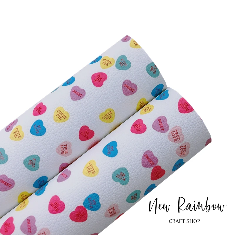 Новинка Радуга 30x2 2 см/A4 День Святого Валентина прекрасные конфеты сердца