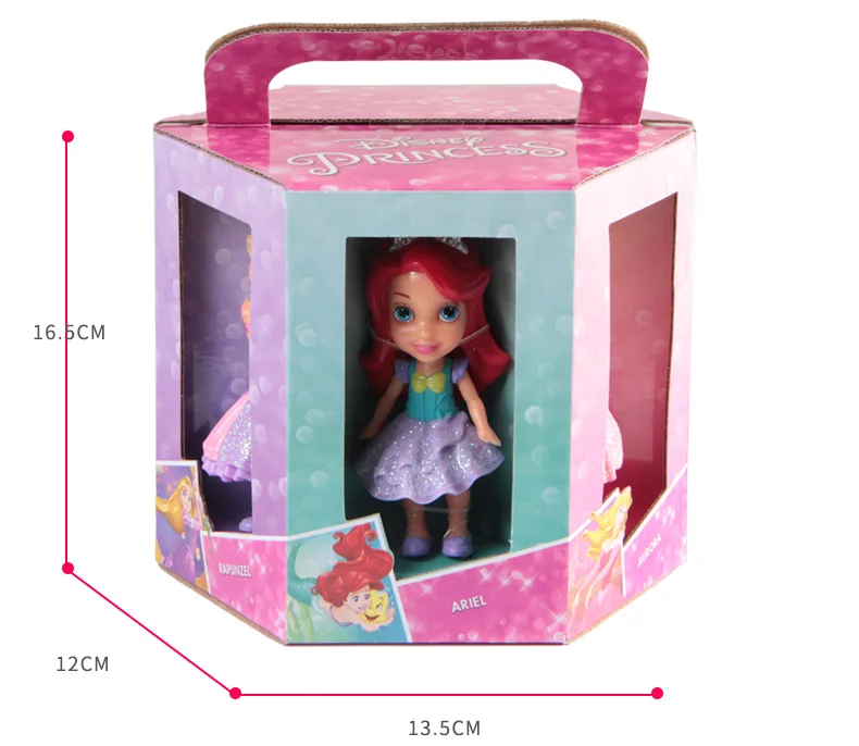 

Disney Princess Doll Fairy Tale Contains Mini 6 Dolls Doll Doll Girl Toy Birthday Gift