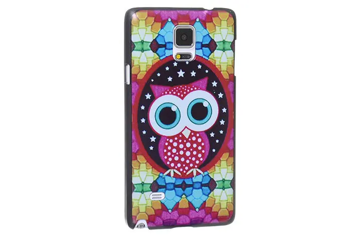 Чехол для Samsung GALAXY Note 4 N9100 с рисунком кошки Совы слона|case for samsung galaxy|case samsungcase designer |