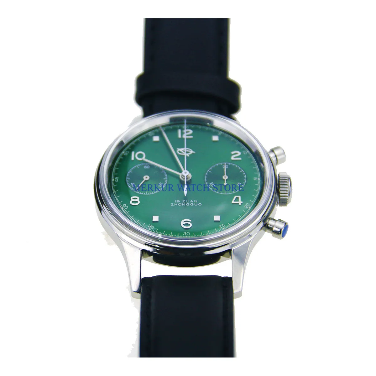 Красный Звездный механический хронограф для чайки 1963 ST1901 движение мужские пилот