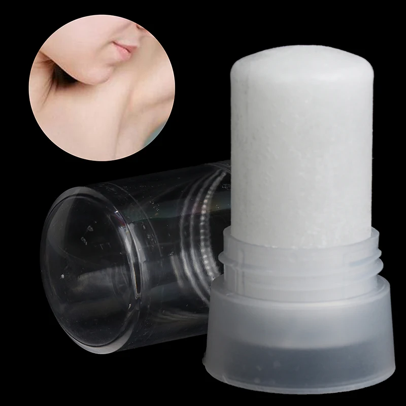 

Natural Rhinestone Deodorant Alum Stick Body Odor Remover Antiperspirant 60g made of natural mineral salts