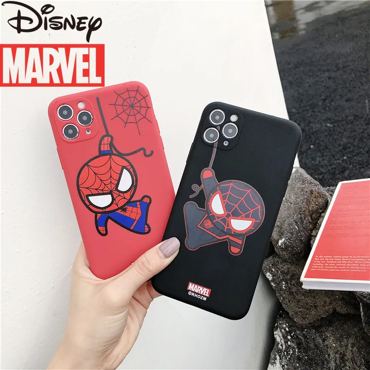Матовый чехол для IPhone 7/8P/X/XR/XS/XSMAX/11/12Pro/12mini с героями мультфильмов|Коврики мышей| |