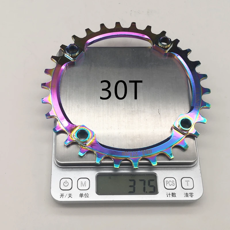 Круг для велосипеда 104BCD Круглый узкий широкий 30T/32T/34T/36T/38T MTB|Шатун и передняя