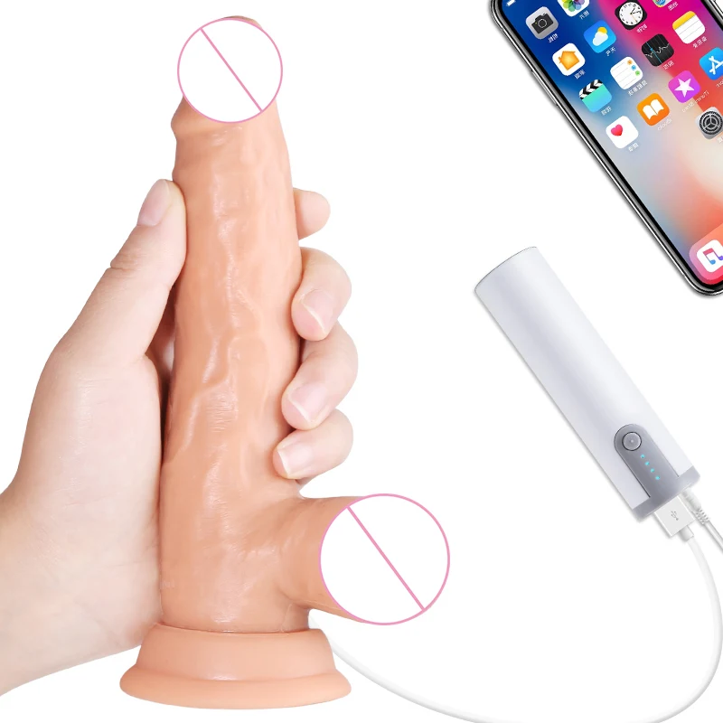 Вибратор большой реалистичный фаллоимитатор искусственное всасывание пениса