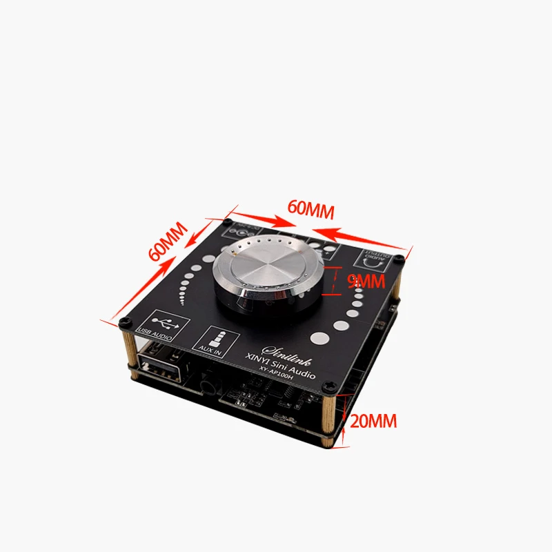 Bluetooth 5 0 100 Вт + двойной TPA3116D2 стерео аудио цифровой усилитель мощности плата