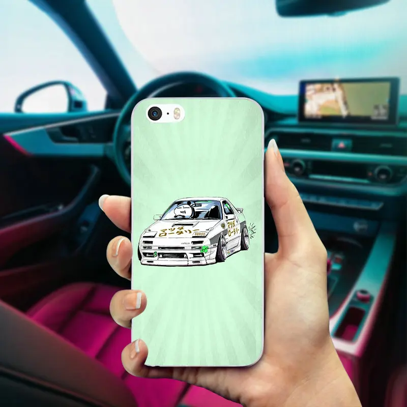 Модные дрифтерные автомобильные чехлы JDM из мягкого прозрачного ТПУ и силикона