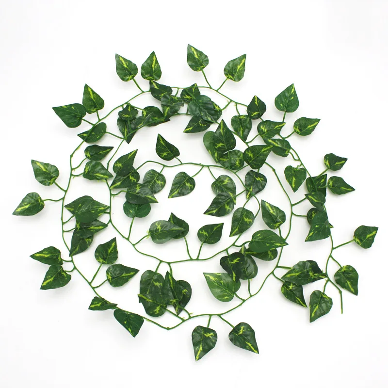 

Wedding Decoration Artificial Plants Vine Leaf Garland Baby Shower Anniversaire Jungle Bachelorette Party Mariage Garden Decor