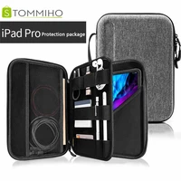stommiho sleeve case hand bag waterproof hard shell organization storage pouch for ipad universal soft tablet liner sleeve