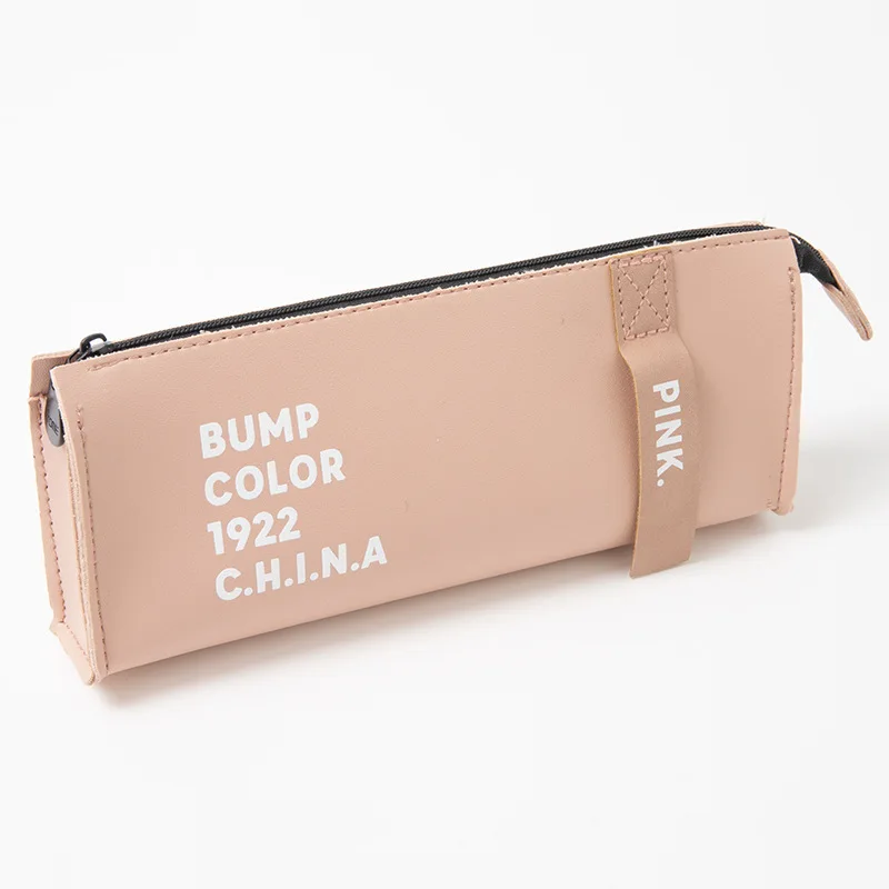 

Creative PU Leather Pencil Pen Large Capacity Pencilcase School Supplies Pencil Bag Stationery Box Waterproof Pencil Pouch 1 Pc