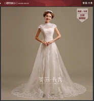 bridal gown cheap 2018 new hot sexy fashionable romantic vestido de noiva bride casamento high neck mother of the bride dresses