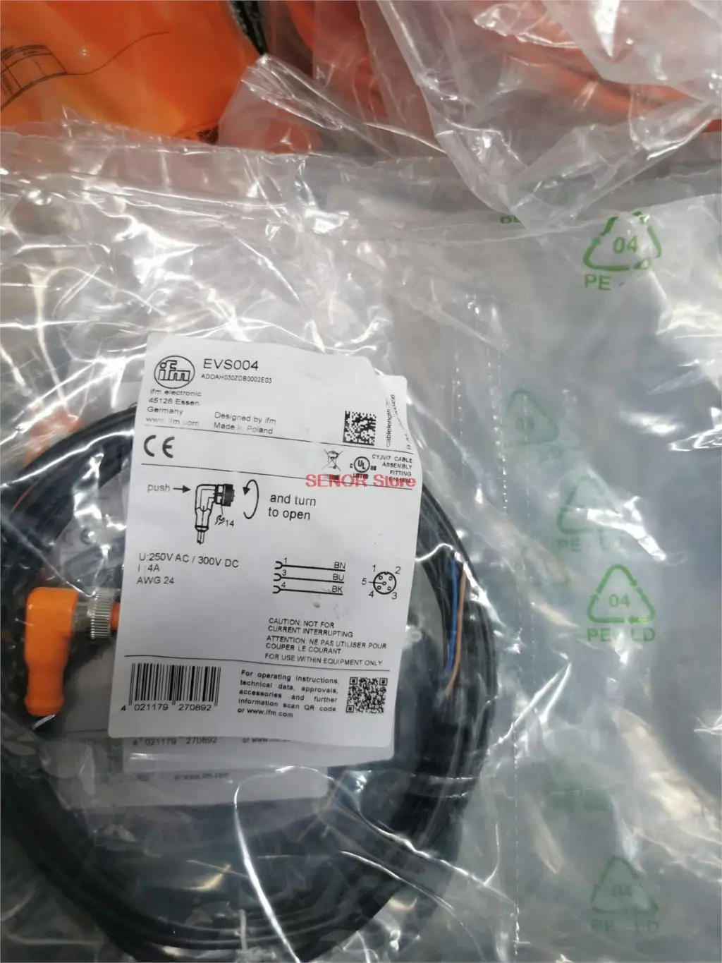 

EVS001 EVS004 connection line original