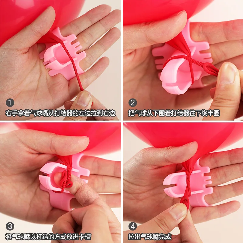 1 шт. воздушный шар связывающий инструмент завязывание быстрее воздуходувка