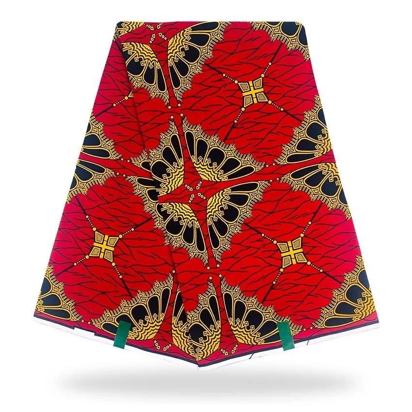 Нигерийские кружевные ткани ASO EBI Африканский хлопковый принт из Анкары