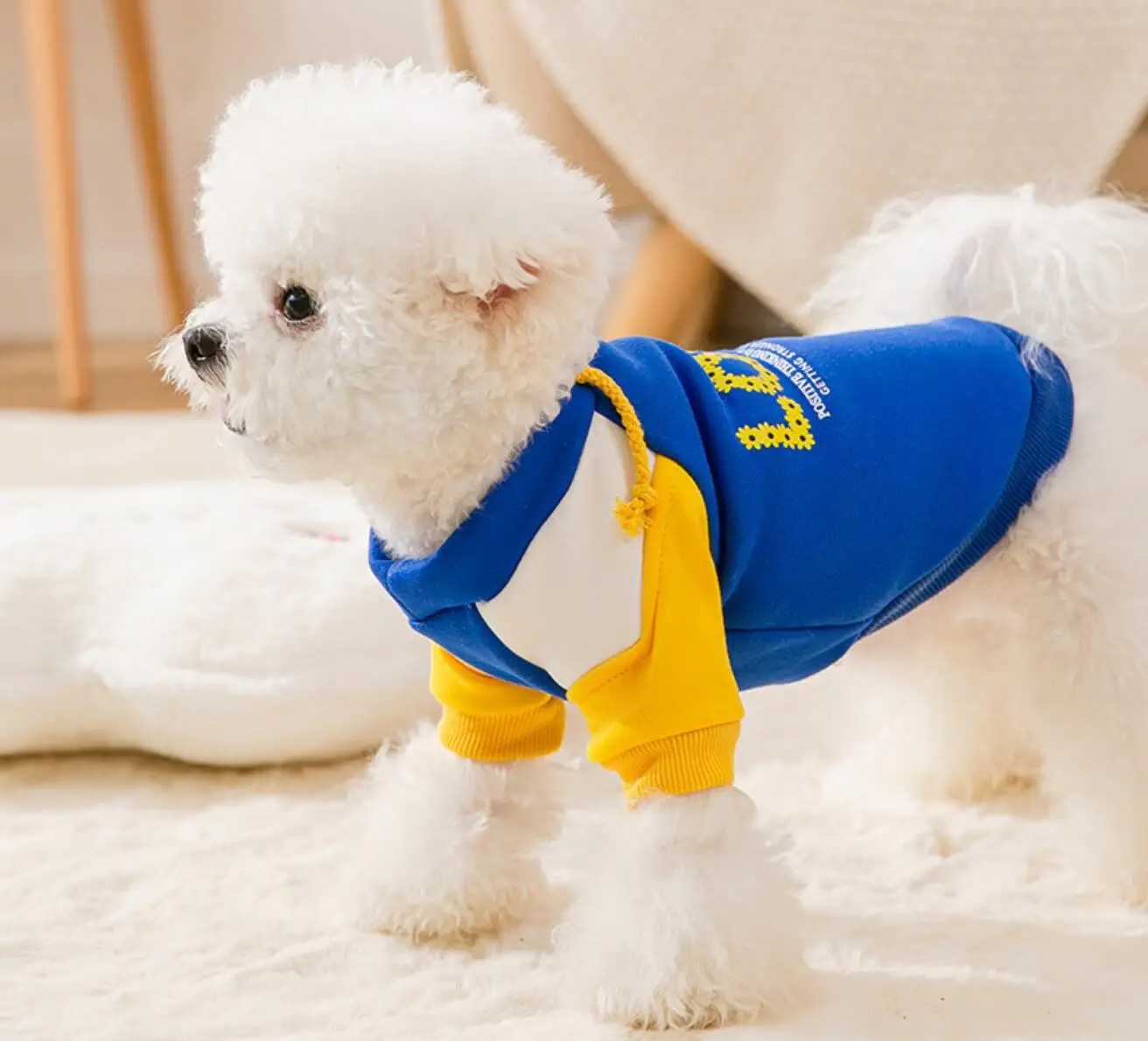 

Pet Clothes for Dogs Cat Christmas Sweaters Wool Coats Puppies Winter Clothing