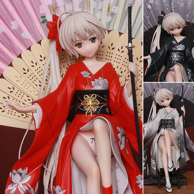 

Yosuga No Sora Kasugano Sora Kimono Ver. PVC Action Figure Collectible Model Toy Baby Kids Gift Anime Antistress Kawaii Fidget