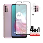 Полноэкранное стекло для Motorola Moto G30, закаленное стекло для Moto G30, стекло для объектива камеры Moto G30 Moto G20 Moto G10