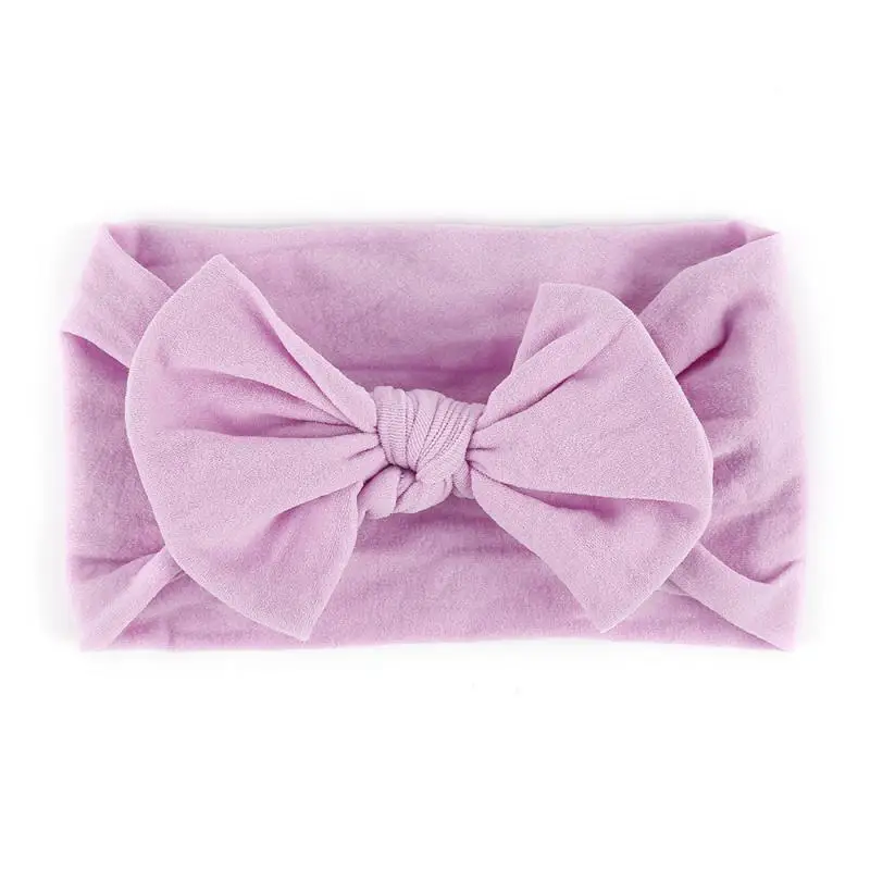 

Baby Girls Bunny Rabbit Headband Cotton Elastic Bowknot Hair Band Girls Headwrap Knot Wide Nylon Headwraps Turban Kid Accessorie
