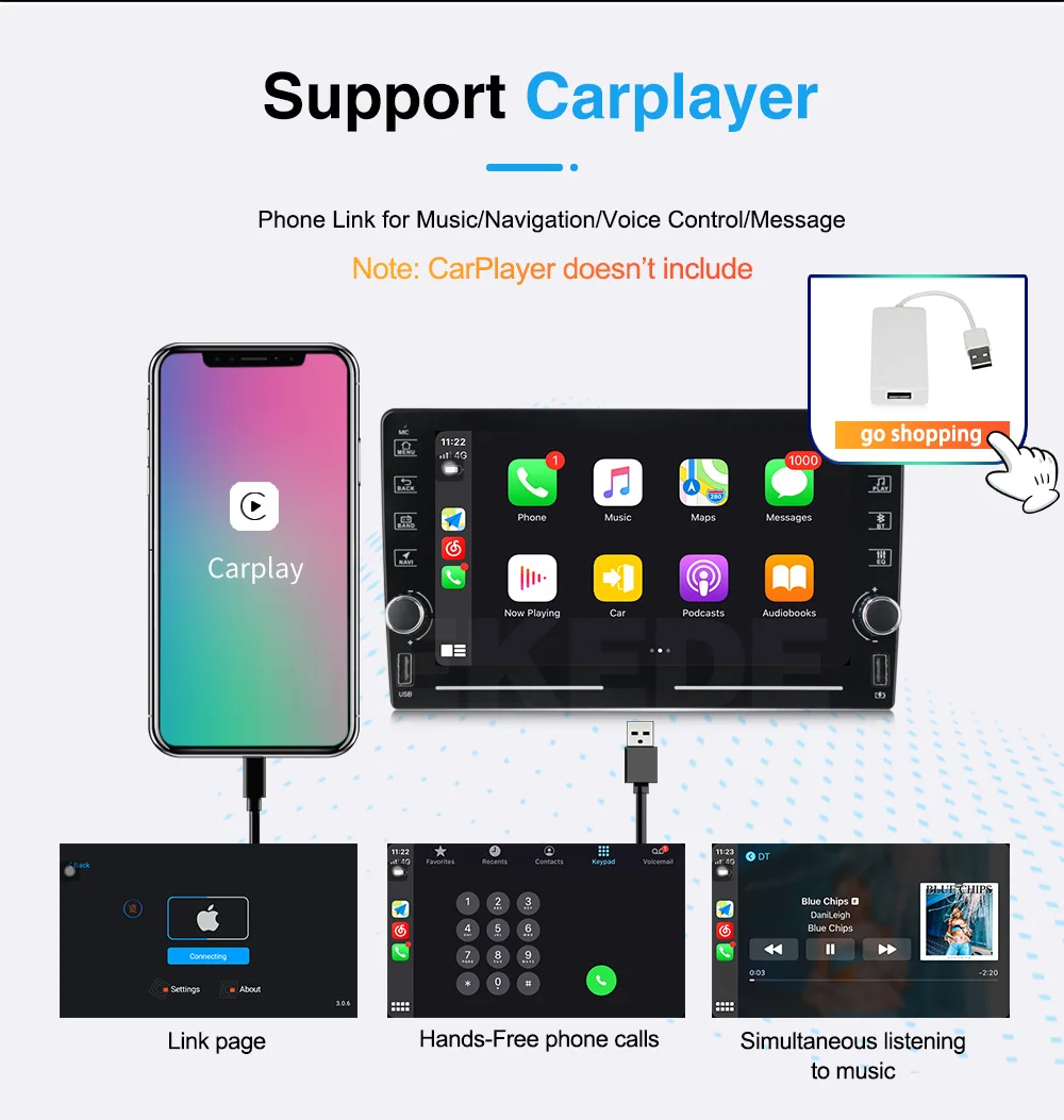 Автомобильный мультимедийный DVD-плеер MEKEDE K400 Android 10 0 поддержка сплит-экрана 620 HD GPS