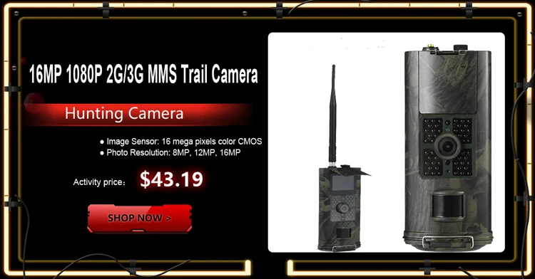 Охотничья камера 16MP 1080P 2G/3g MMS Trail камера, игровая камера, открытая скаутская инфракрасная камера ночного видения