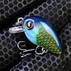 Маленькая рыболовная приманка Mini Eye с трехмерными глазами и тройным крючком, искусственная приманка, снасть, свимбейт 28,5 мм1,95 г