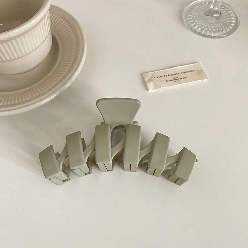 

Заколки-крабы большого размера женские, элегантные зажимы для волос, модные аксессуары