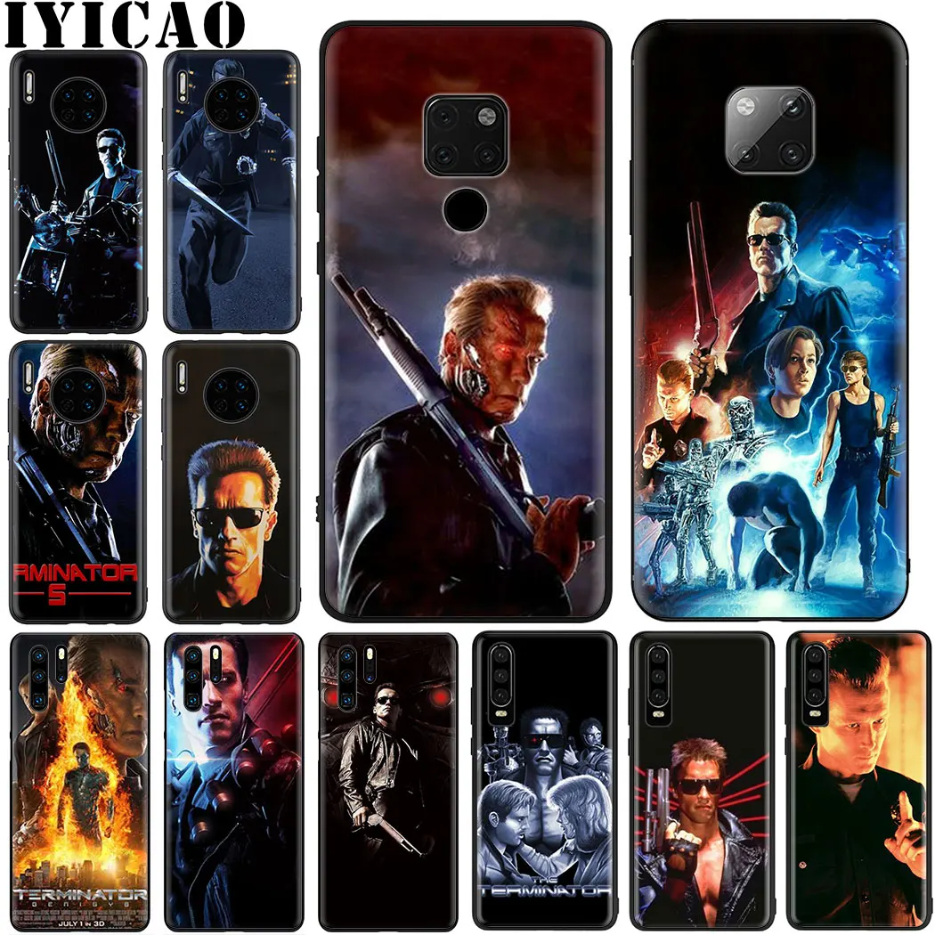 Мягкий чехол Terminator для Honor 6A 7A Pro 7C 7X 8 Lite 8X 8c 9 10 9X Note 20 View 8A 20S | Мобильные телефоны и