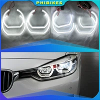 for bmw 3 series e90 e92 e93 m3 coupe and cabriolet 2007 2013 car styling high quality dtm style white crystal led angel eyes