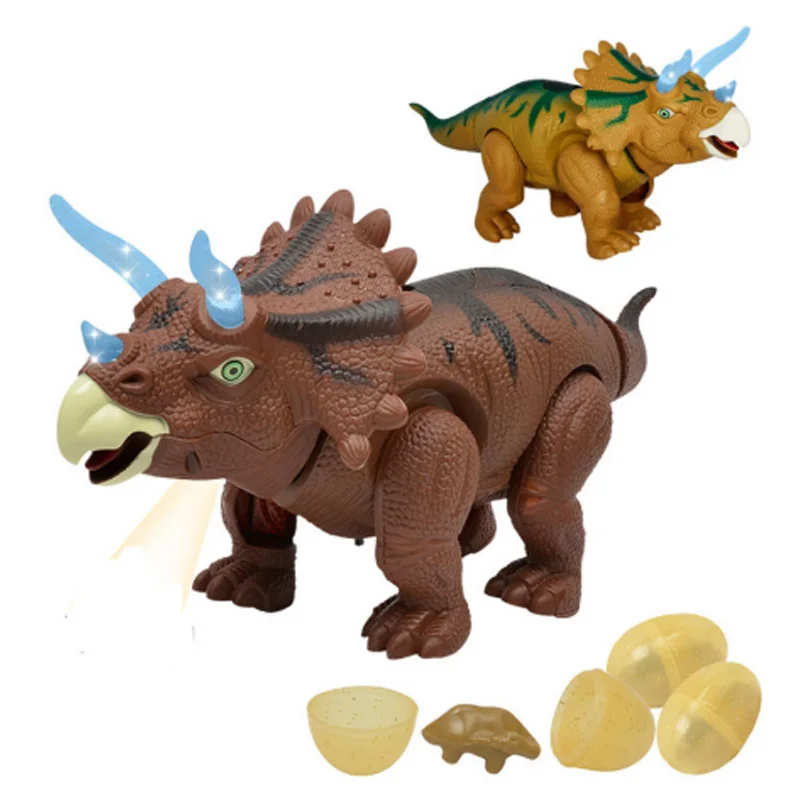 Электрический ходьба лежа яйца динозавр пульт дистанционного управления