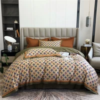 slap up rural style long staple cotton bedding set healthy high quality beautiful duvet cover sheet pillowcase queen king 4 pcs