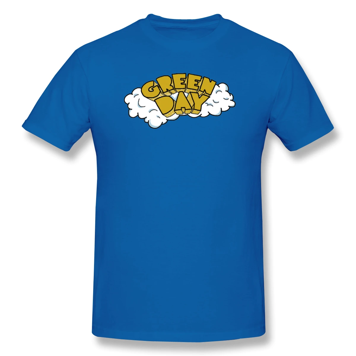 Футболка Dookie Мужская базовая с коротким рукавом зеленый днем смешная рубашка