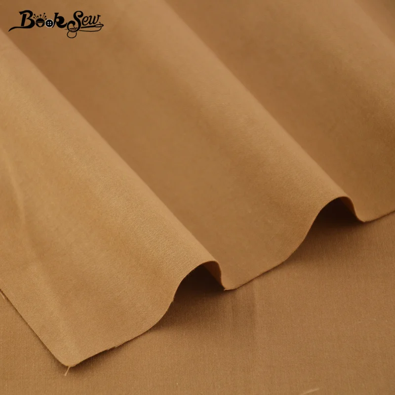New Arrival Classic Coffee Color 100% Cotton Twill Fabric Home Textile Material Bed Sheet DIY Patchwork Tecido Quilting Sewing|sew costumes|sewing