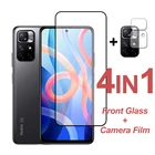 Защитное стекло для Poco M4 Pro Полное покрытие закаленное стекло для Xiaomi Poco M3 M4 Pro X3 F3 GT защита для экрана стекло для объектива камеры