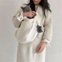 dog cat single shoulder travel carrier pet handmade bag small pet outdoor travel handbag sling comfort travel tote shoulder back