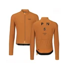 Мужская трикотажная кофта PNS с длинным рукавом, рубашка для езды на велосипеде и триатлона, быстросохнущая велосипедная одежда, весна-осень