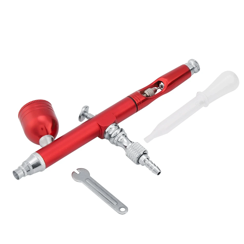 

Gravity Feed Dual-Action Airbrush Spray Gun Kit Trigger Spray Gun For Art Craft Model Paint Spraying Hobby 0.3MM 7CC Airbrush