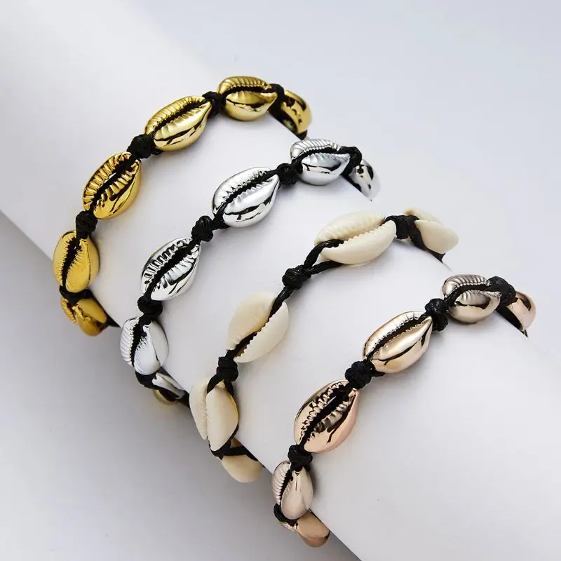 

100Pcs White Natural Spiral Shell Beads Sea Shell Cowrie Shells Charms Jewelry