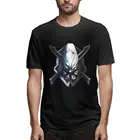 Мужская футболка со спартанским ореолом, забавная футболка с коротким рукавом и круглым воротником, праздвечерние чная одежда из 100% хлопка