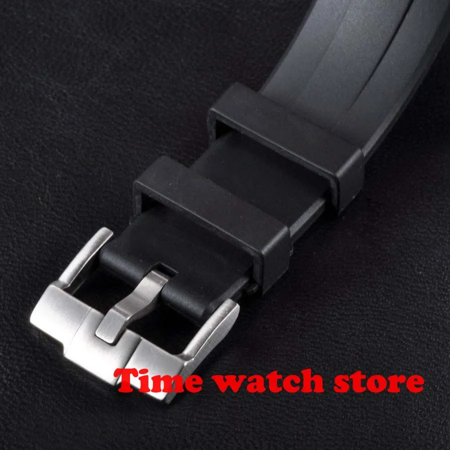 Автоматический мужской фотоальбом Parnis 40 мм Miyoya водонепроницаемый синий черный